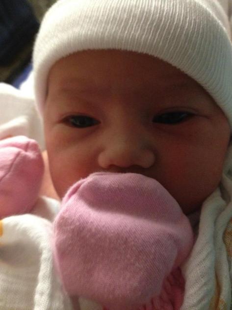 the sweetest face I had ever seen.