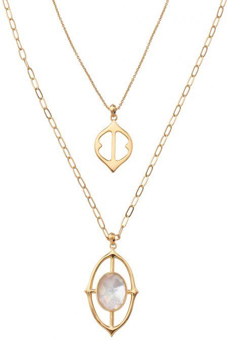 Fortuna Pendant, Gold - $79 retail