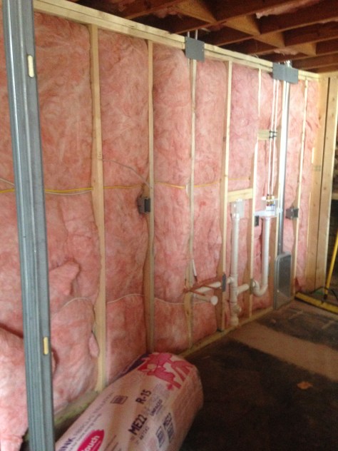 You can see the washer/dryer hookup on the right side.